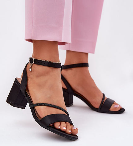  Sandalai su kulnu model 213009 Step in style 