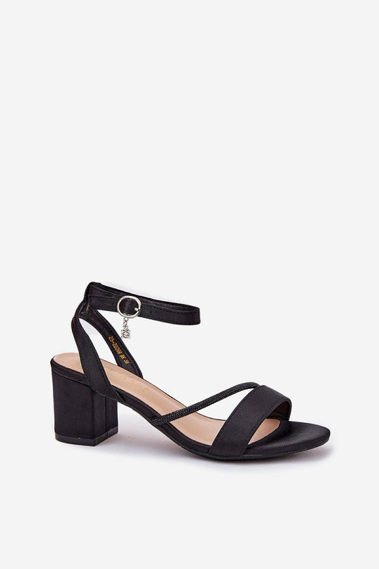  Sandalai su kulnu model 213009 Step in style 