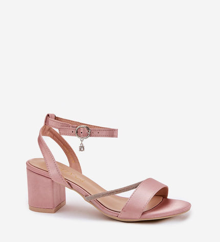  Sandalai su kulnu model 213010 Step in style 