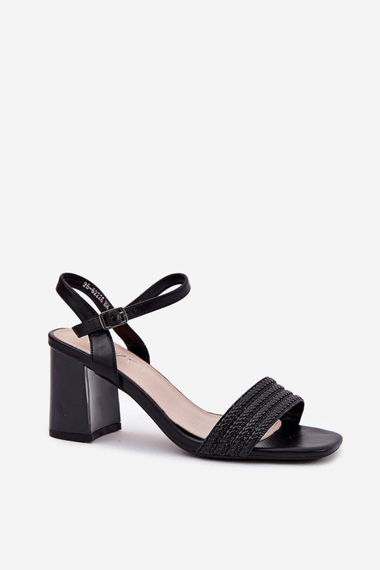  Sandalai su kulnu model 213017 Step in style 
