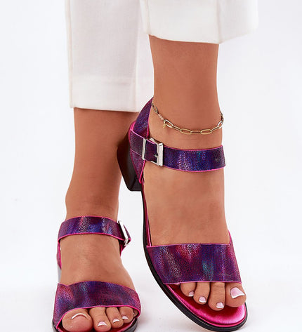  Sandalai su kulnu model 213022 Step in style 